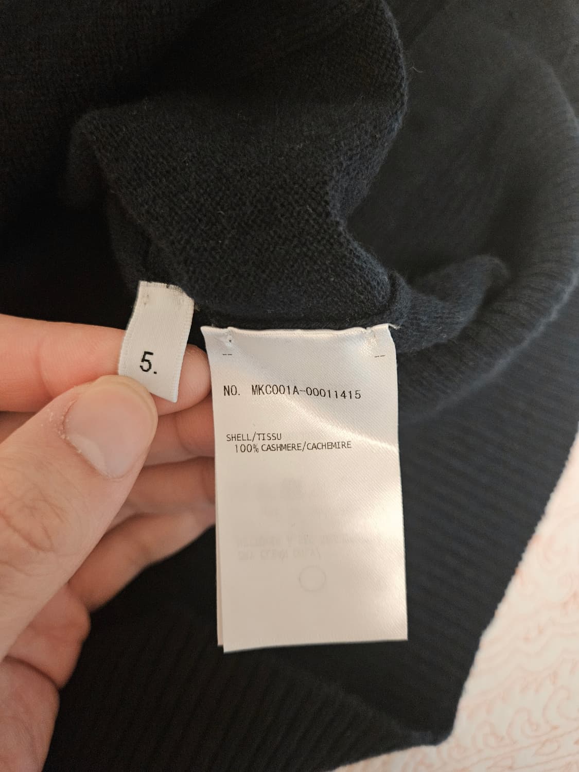 톰브라운 4선 캐시미어 가디건 네이비 색상 5 사이즈 판매합니다(최종가) 상품이미지4