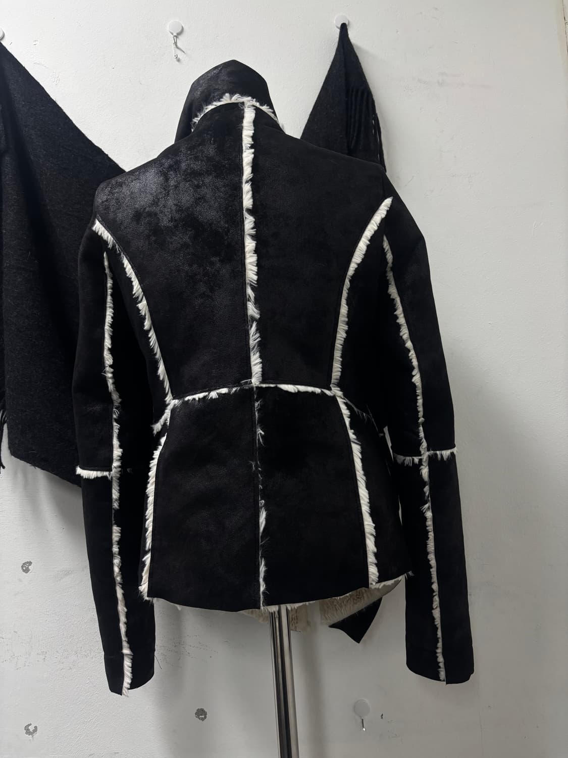 “Vintage” V-Kei Rare Design Draped Jacke 상품이미지9