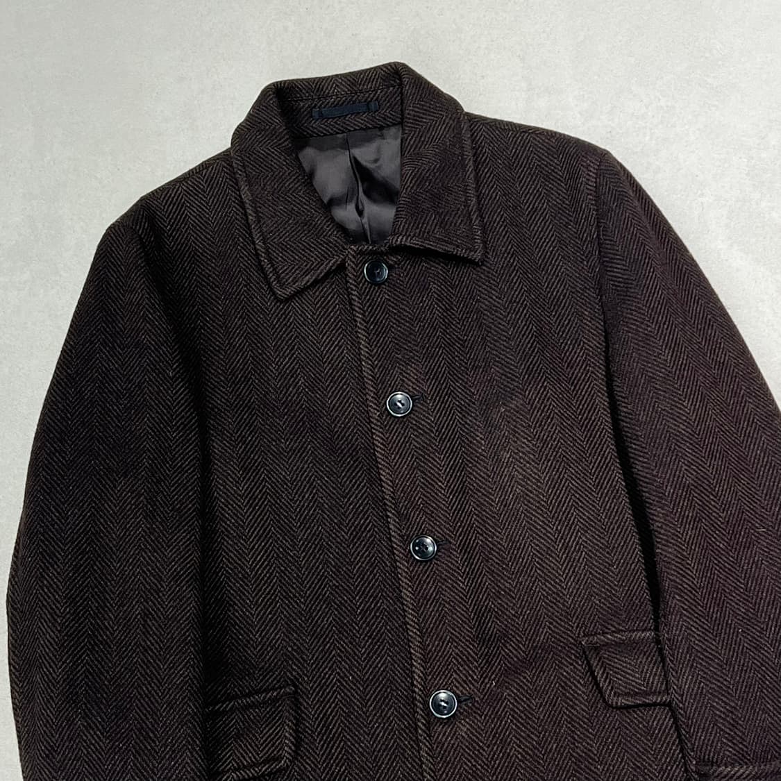 콤사이즘 헤링본 울코트 s09290 상품이미지4