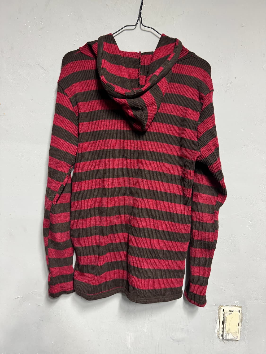 폴로 니트 후드집업 M 상품이미지2