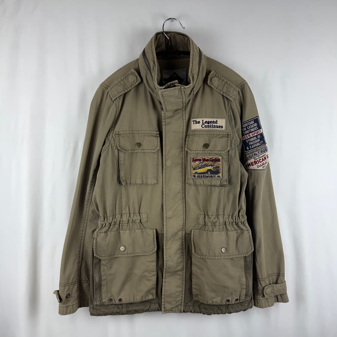 S) 지프 올드스쿨 사파리 헌팅 자켓 상품이미지2