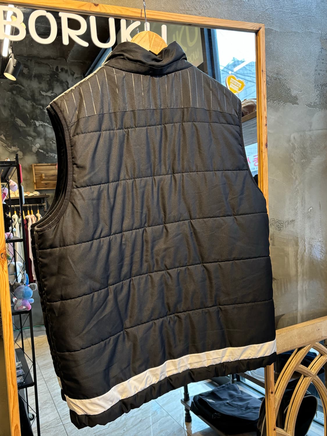 아디다스 블랙 패딩조끼 2XL 상품이미지6