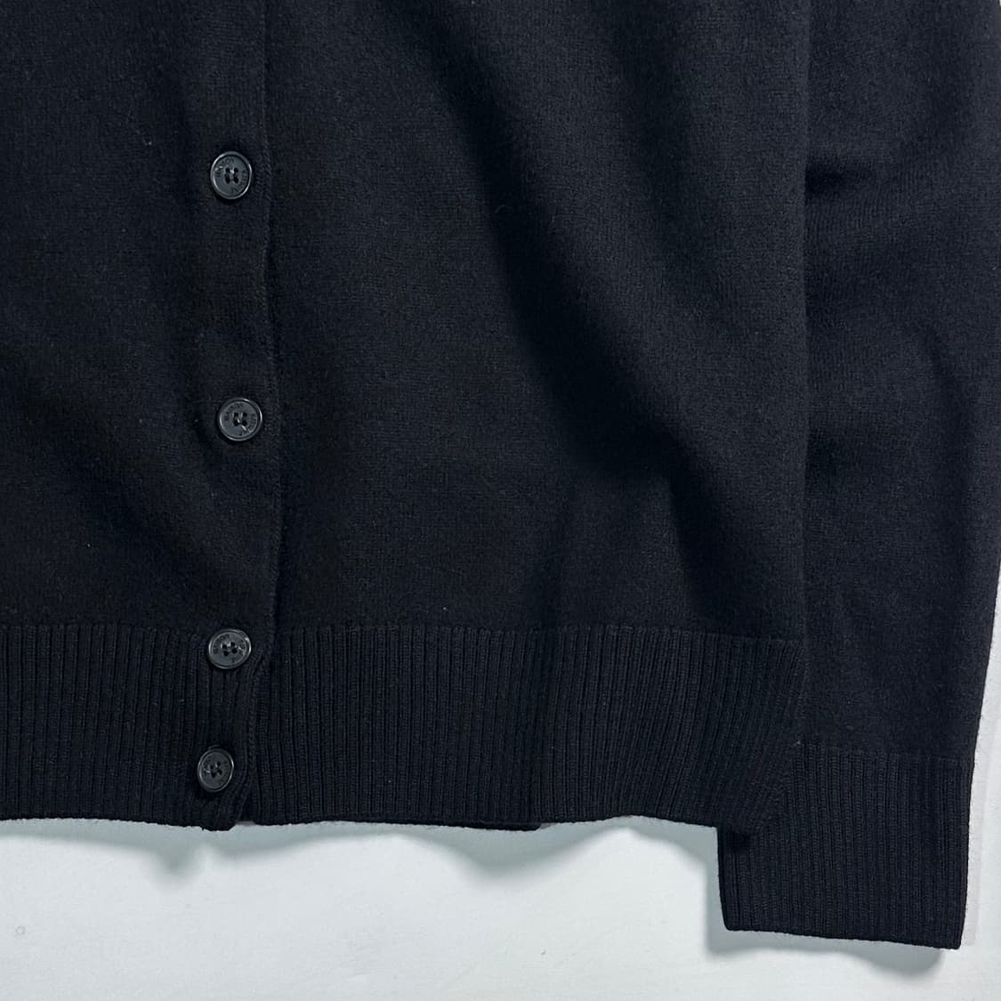 메종키츠네 더블 폭스 블랙 가디건 상품이미지4