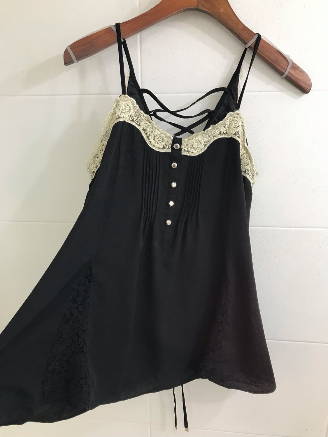 블랙 무채색 히메 레이스 니혼진 엑팜깔 코디세트 상품이미지5