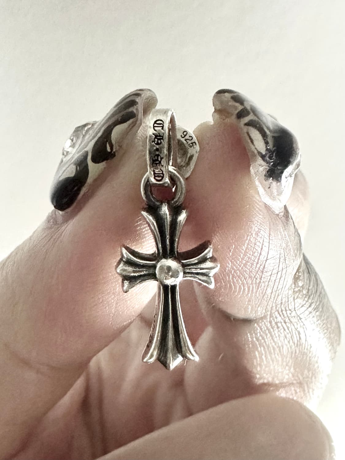 크롬하츠 CH크로스 드롭 이어링(925실버) 상품이미지4