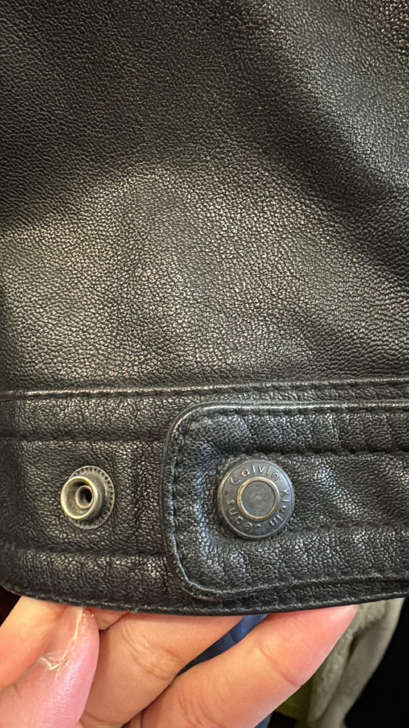 캘빈클라인 염소 가죽 자켓 ㄹㅈㄷ 감도 상품이미지8