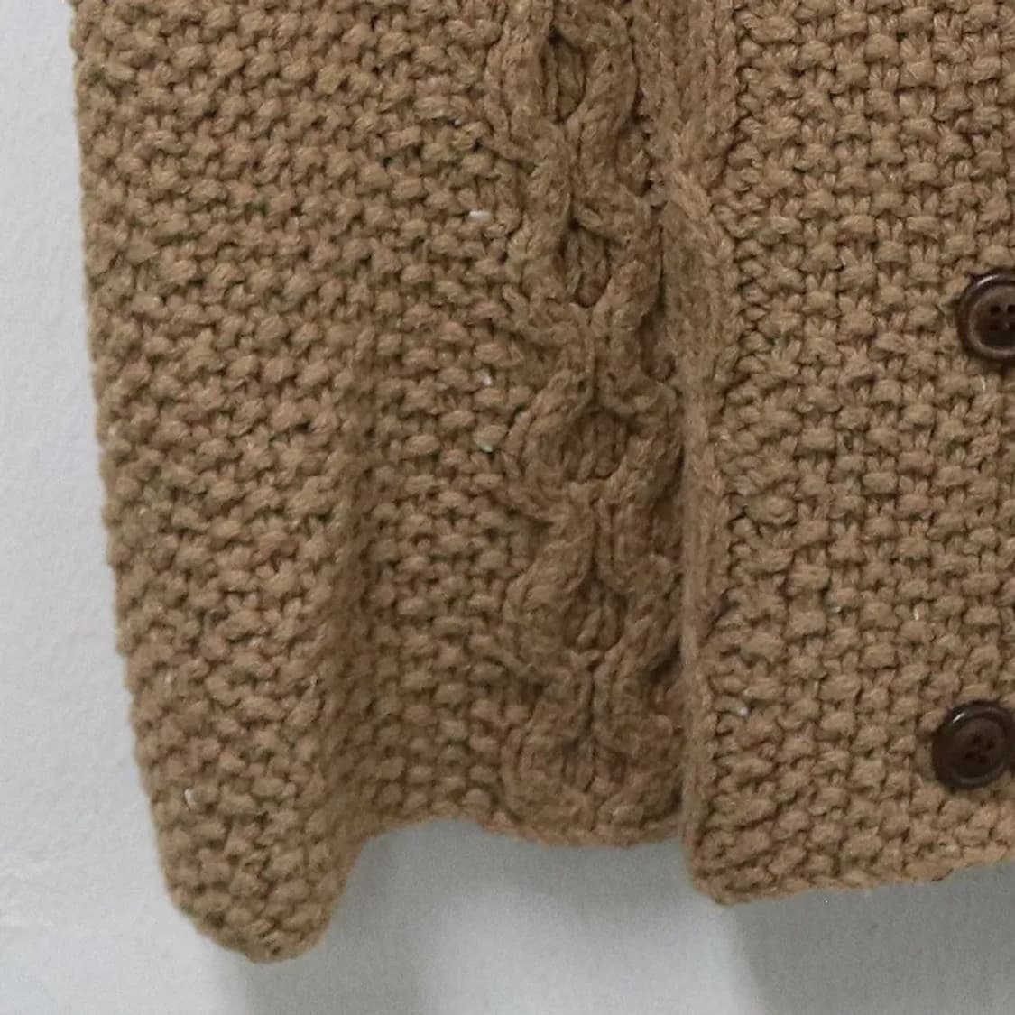 LOYTAA 니트 하이넥 꽈배기 베스트 63722 상품이미지6