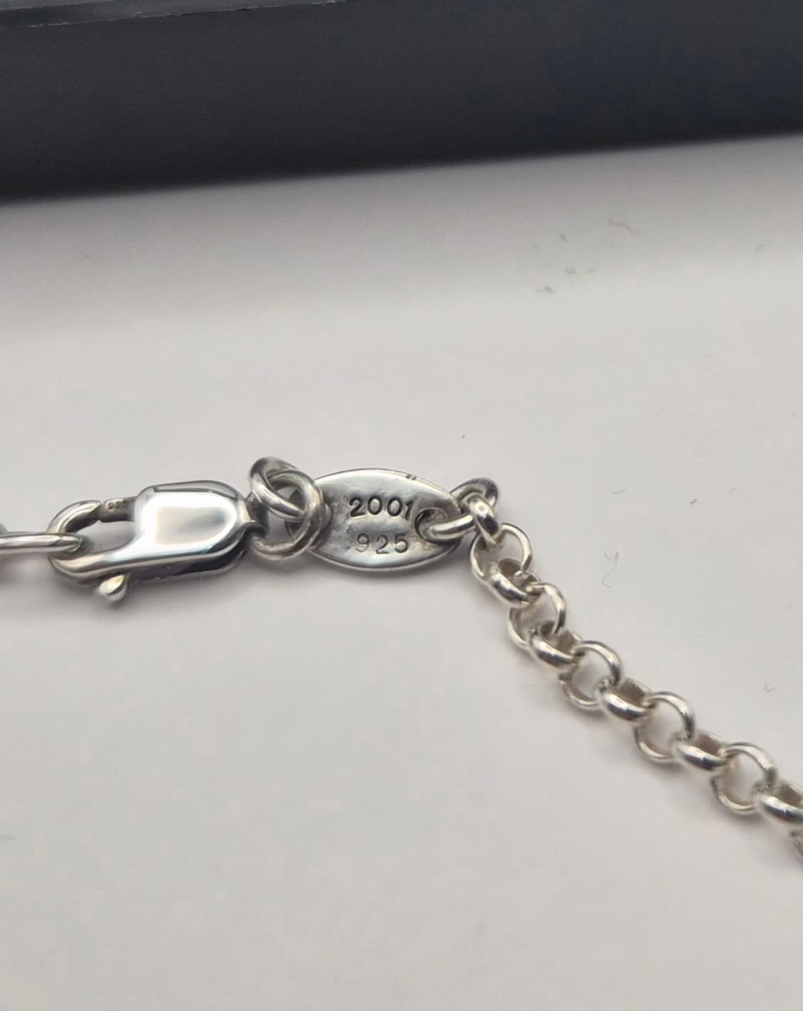 크롬하츠 스크롤라벨 롤체인 목걸이->세이프티핀 20인치 목걸이로 교환 상품이미지5