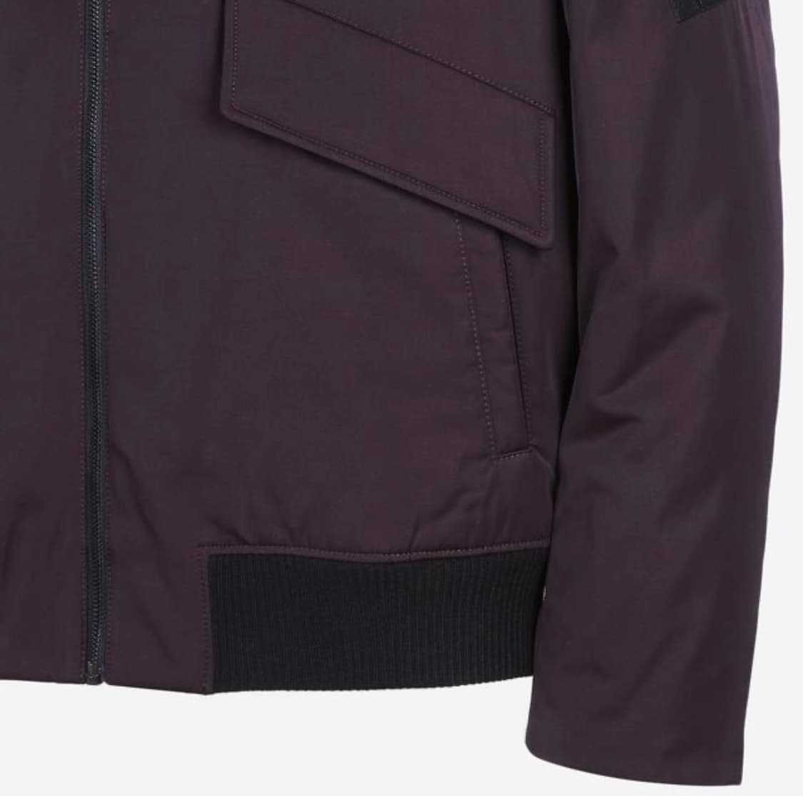 티엔지티 TNGT 라쿤퍼 덕다운 숏패딩 버건디 95사이즈 상품이미지4