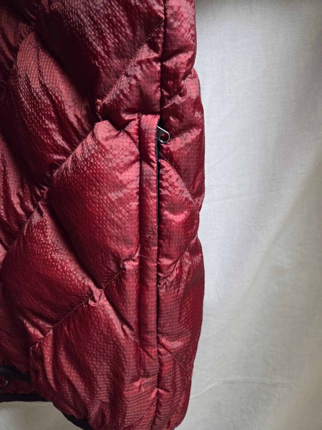 문스톤 구스다운 다이아 퀼팅 경량 패딩 XL 상품이미지6