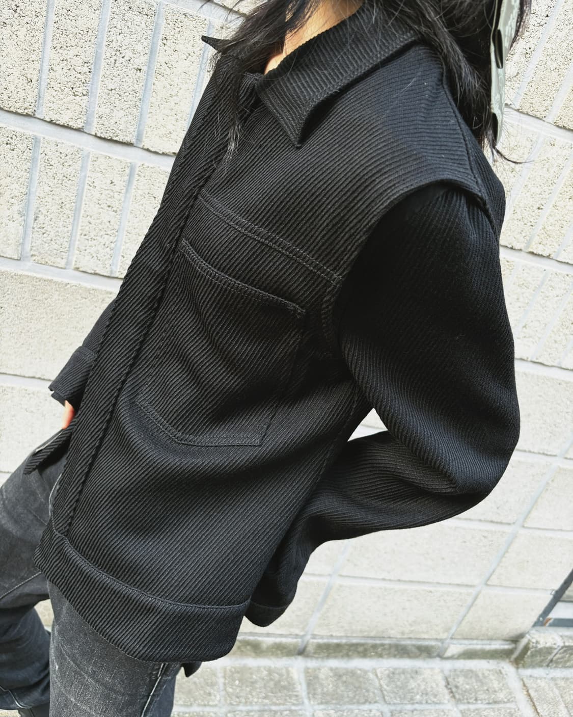 앤 드뮐미스터 코튼 투웨이 자켓 상품이미지3