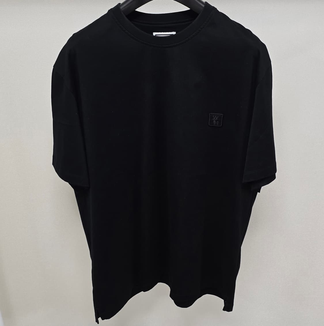 25ss 우영미 플라워 백로고 반팔 티셔츠 52사이즈 110 판매 상품이미지3