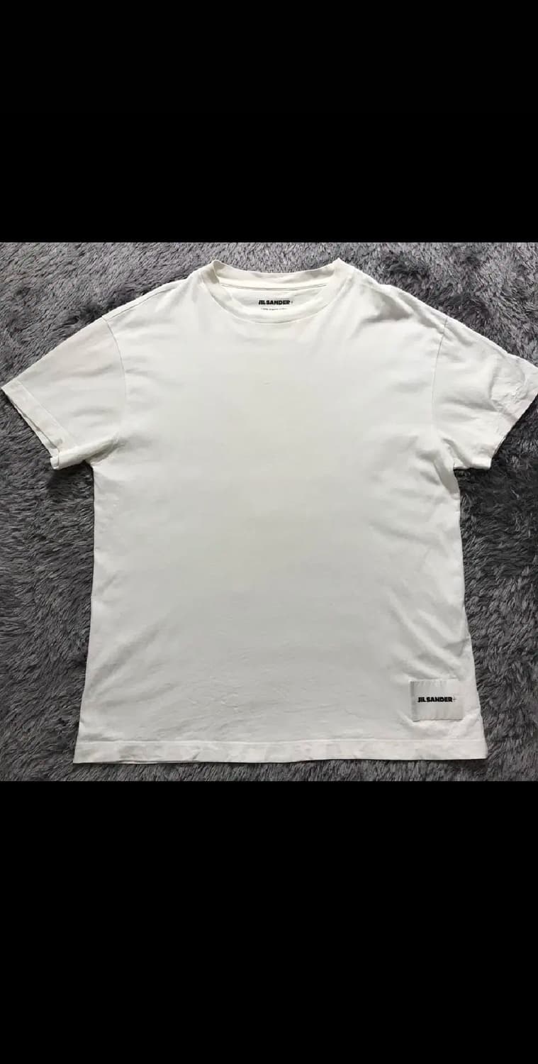 [[M]@ 질 샌더(JIL SANDER+) 로고라벨 반팔티셔츠 상품이미지2