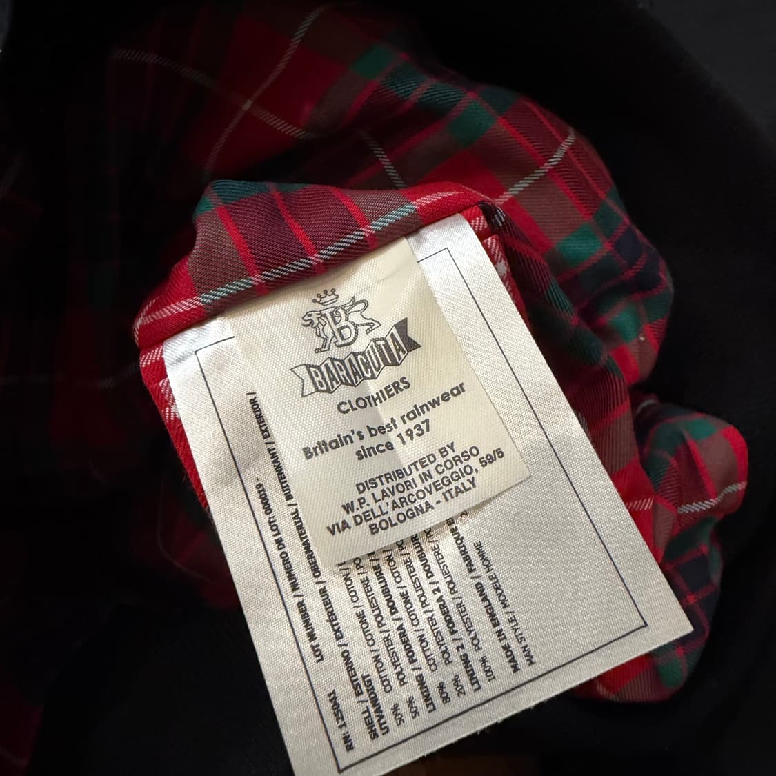 바라쿠타 G9 클래식 해링턴 자켓 상품이미지4