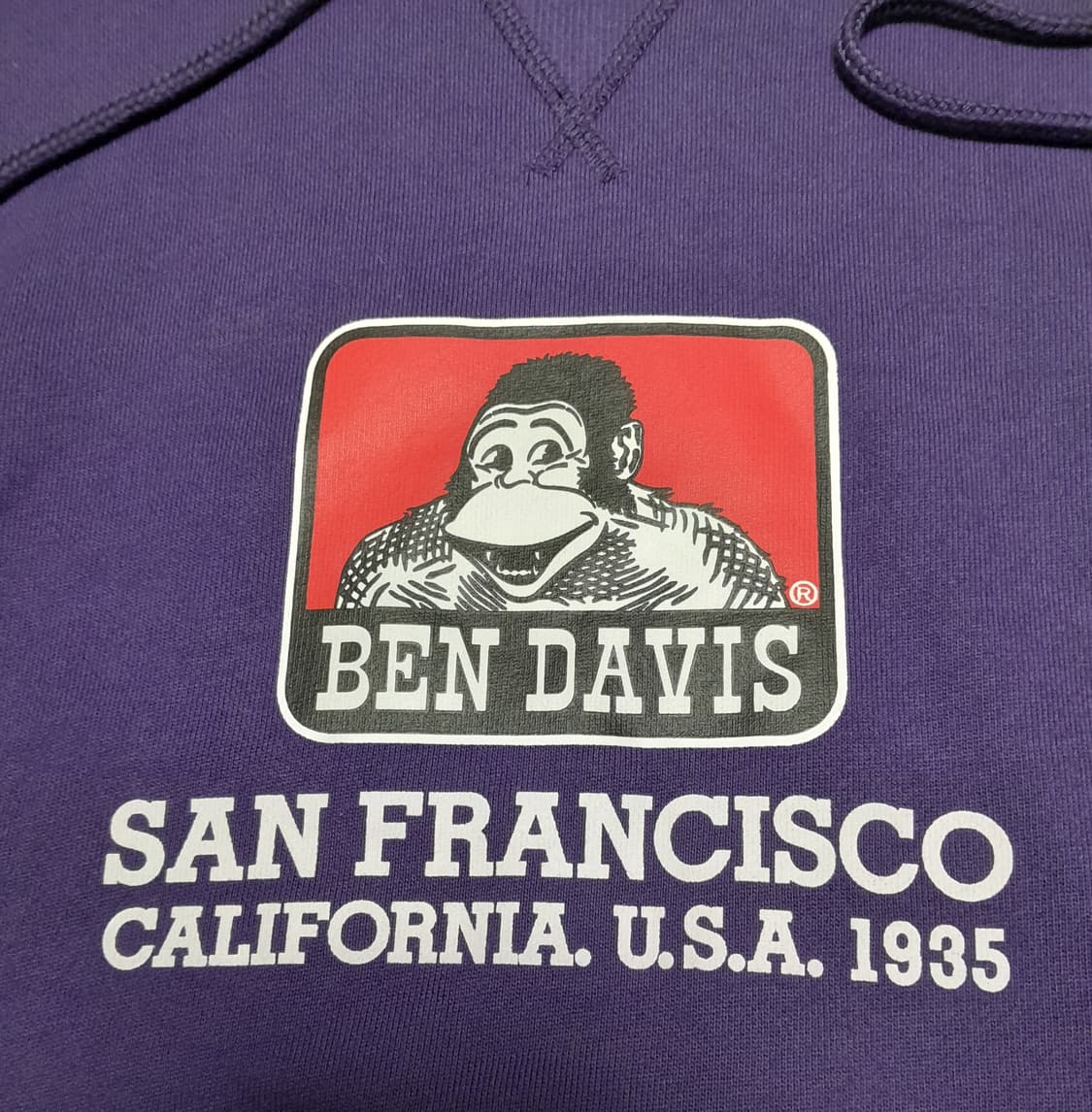 💥벤데이비스 일판 오리지널 후드 퍼플 (XL)
 상품이미지3