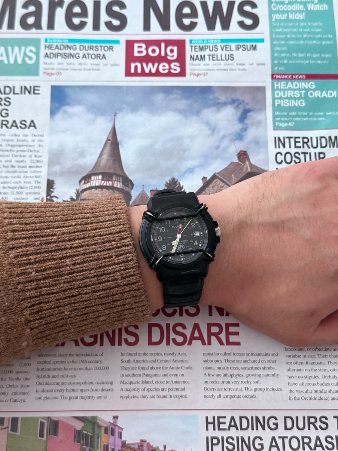 Casio 카시오 쿼츠 헤비 듀티 라인업 아날로그 상품이미지8