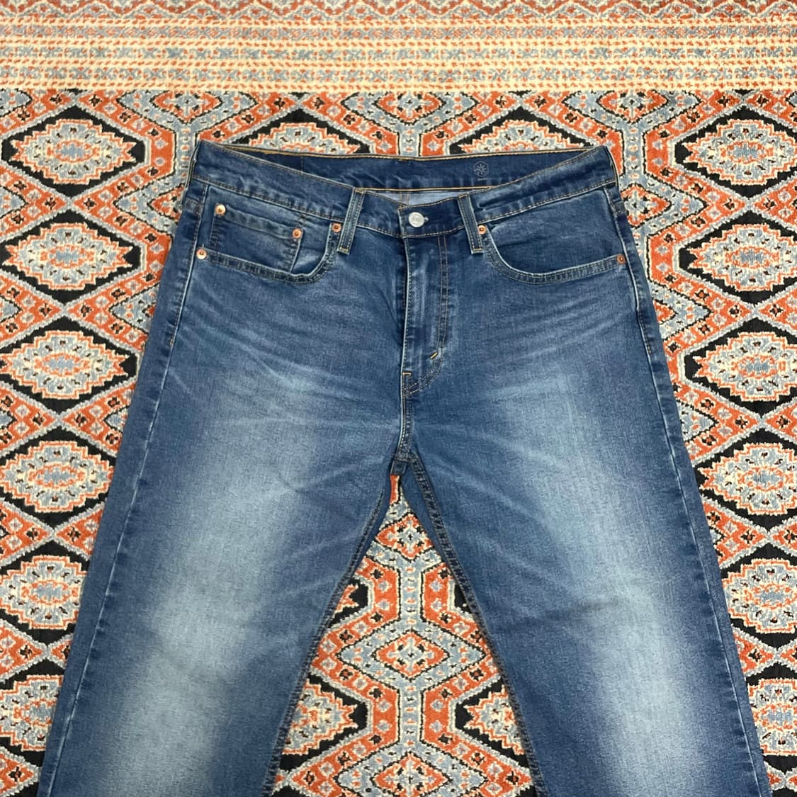 리바이스502 중청 데님팬츠 남성 W32L32 상품이미지2