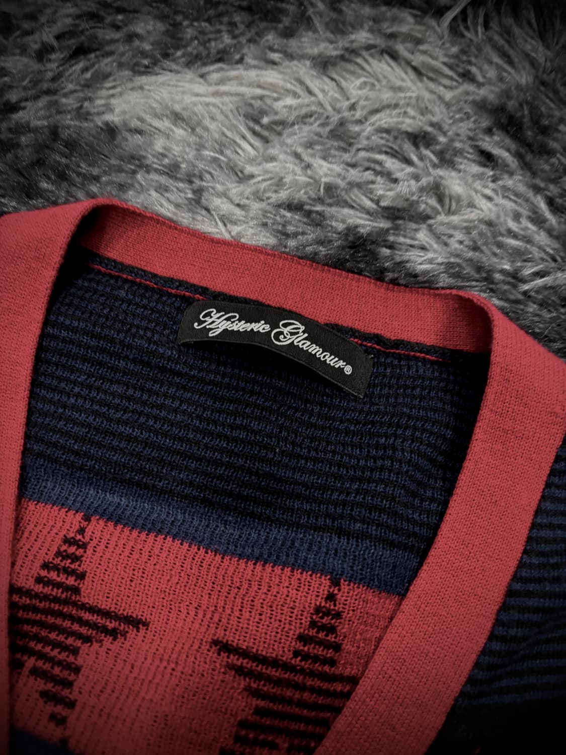 Hysteric Glamour 스타 걸프린팅 가디건 상품이미지7