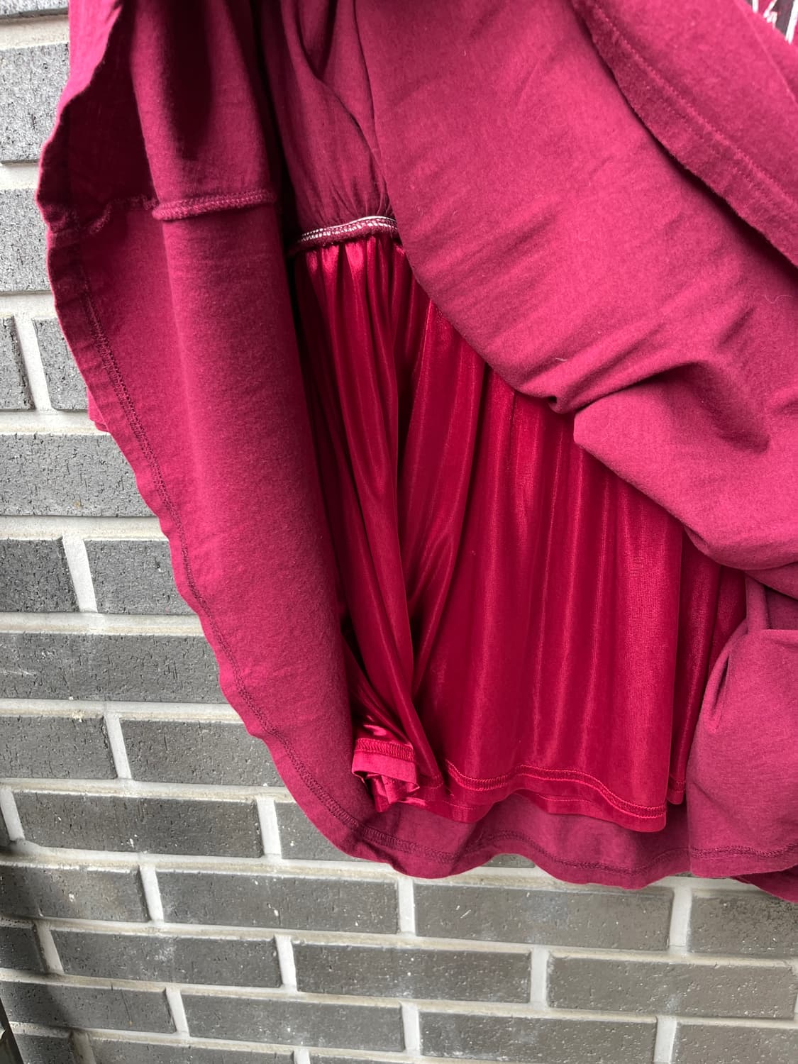 Jouetie 앤젤 코튼 원피스 버건디 상품이미지9