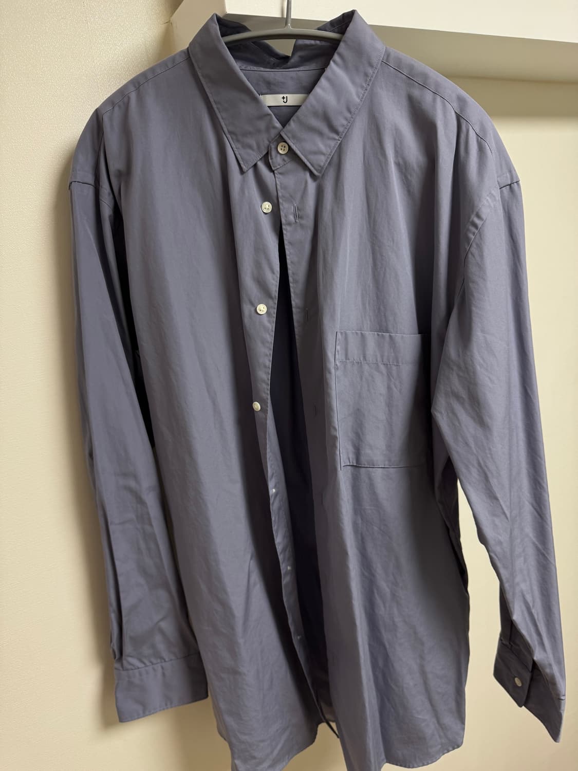 [XL]유니클로 +J 수피마코튼셔츠(그레이) 상품이미지2