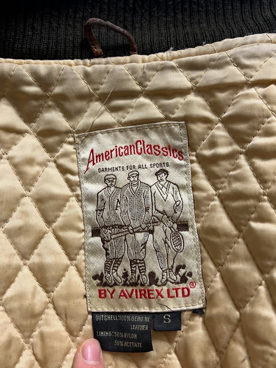 아비렉스 아이콘 가죽자켓 상품이미지6