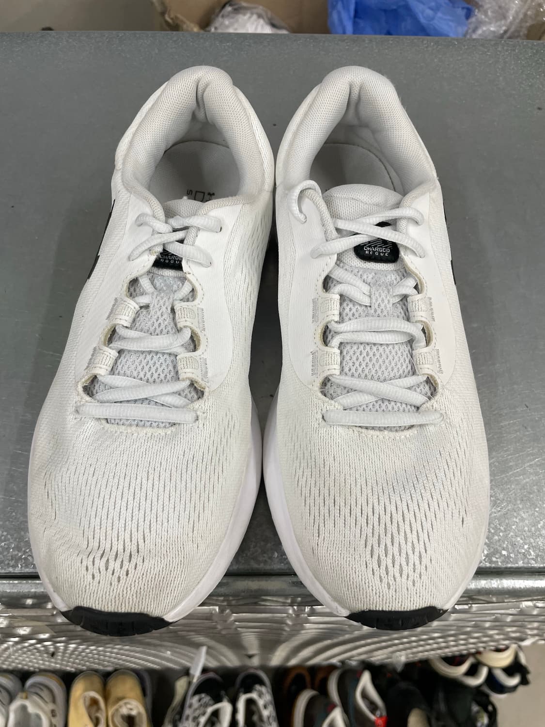 언더아머 차치드 로그 4 화이트 블랙 265 (gr-4611) 상품이미지5