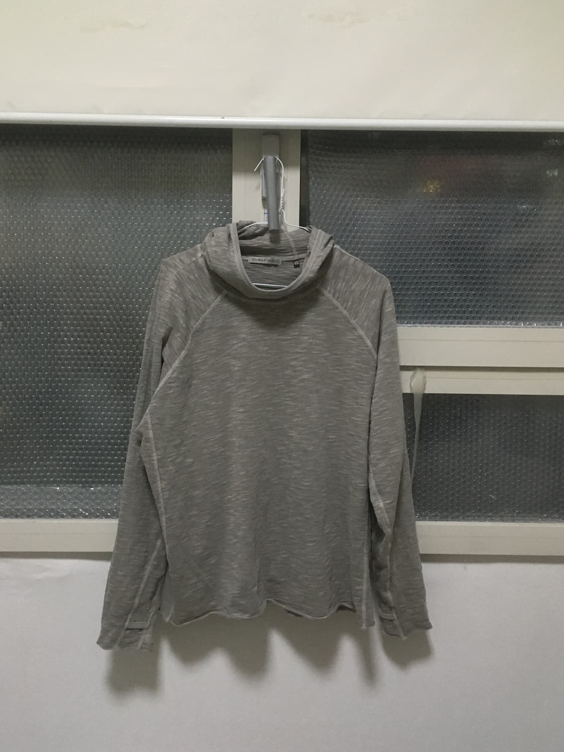 (3) 폴리테루 휴먼인덱스 터틀넥 후디 그레이 상품이미지7