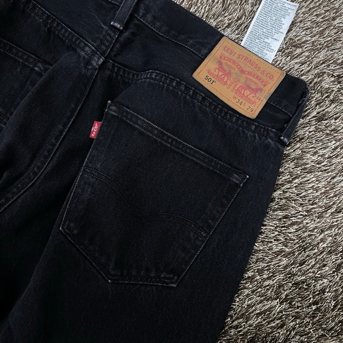 리바이스 501 오리지널 USA 화이트오크 데님팬츠 W34 L29 상품이미지7