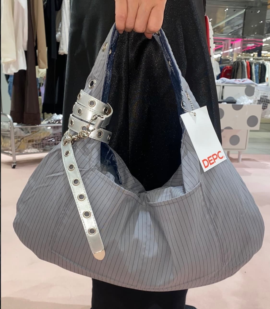 뎁크 아일릿 데님 백 상품이미지2