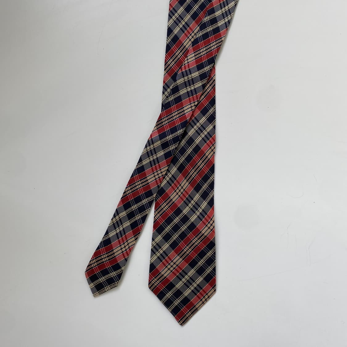 꼼데가르송 명품 정품 체크 넥타이7.3cm 상품이미지2