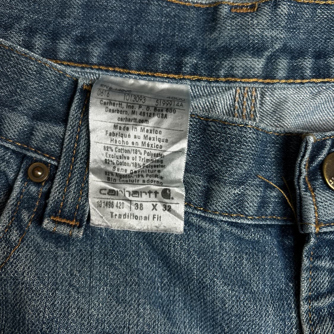칼하트 데님팬츠 상품이미지5