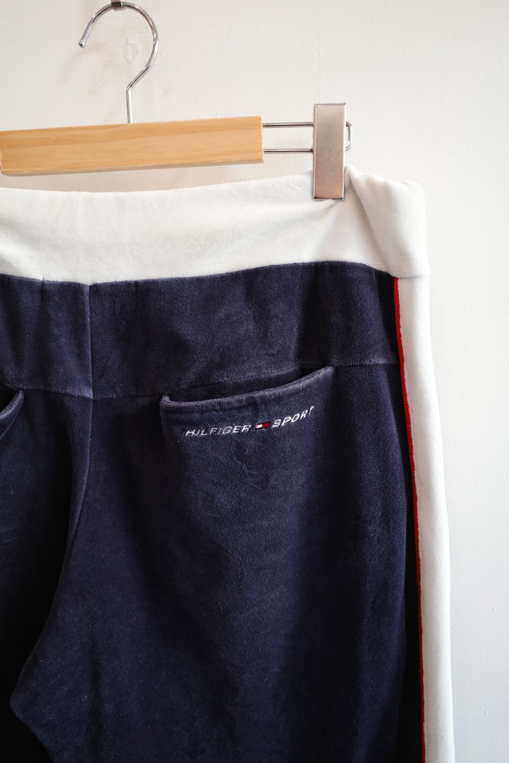 TOMMY HILFIGER 타미 힐피거 벨벳 밴딩팬츠 상품이미지5