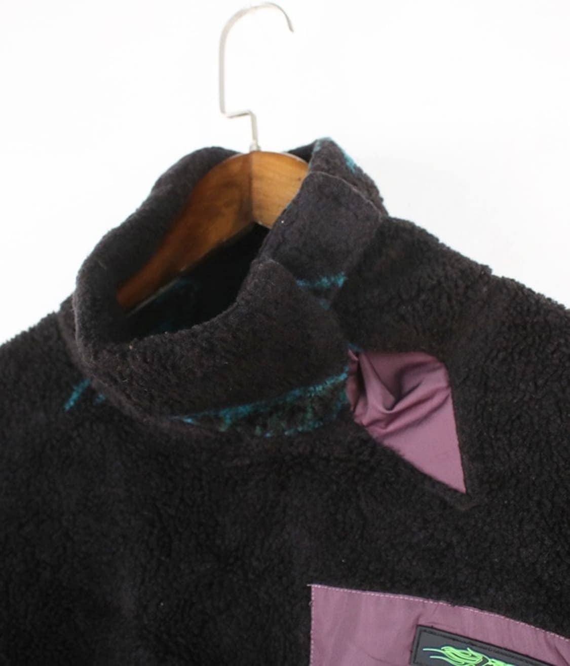 JieDa 보아 하이넥 플리스 상품이미지2