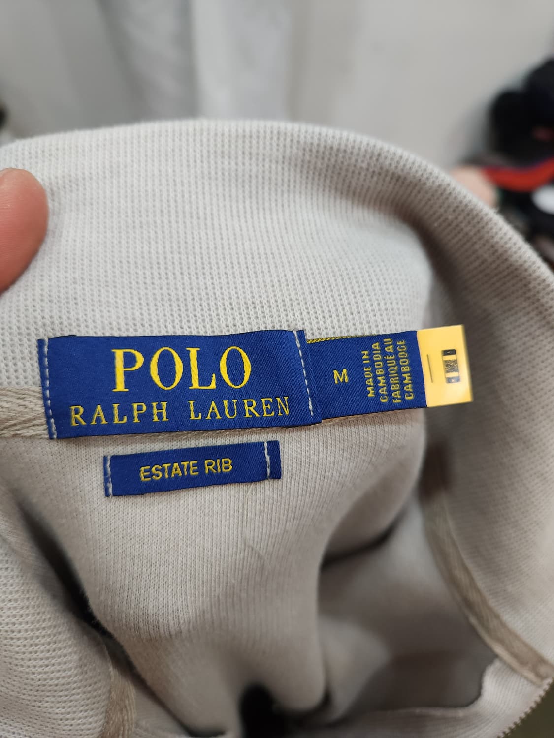 폴로 랄프로렌  반집업 코튼  맨투맨 ESTATE rib
 상품이미지3