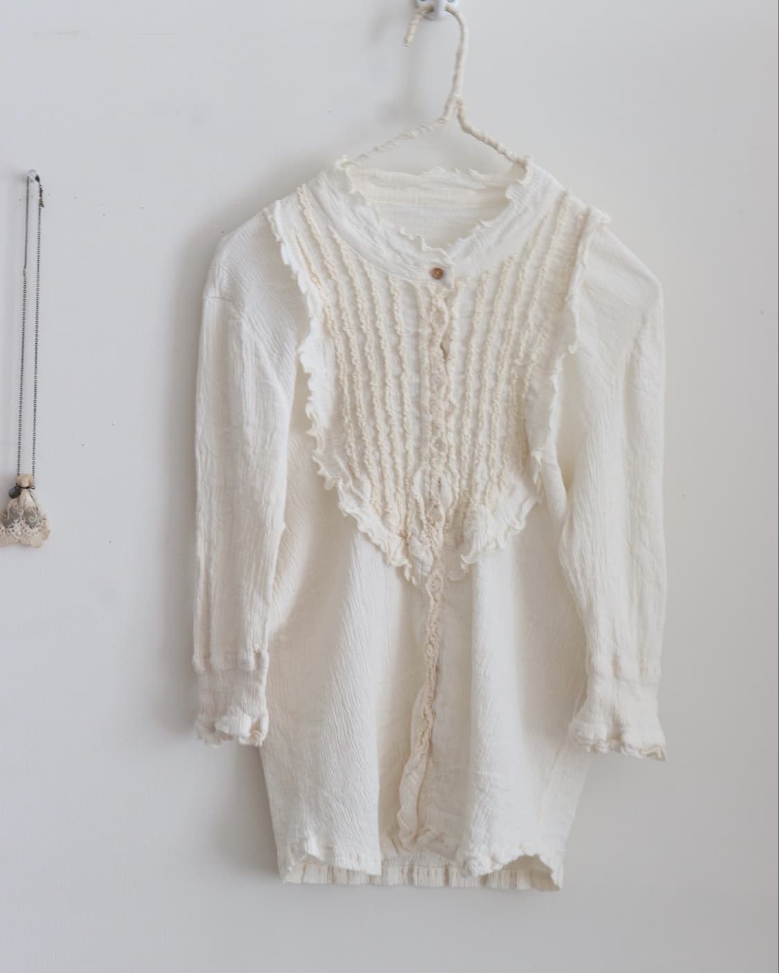 [Tsumori Chisato] Crinkle Pintuck Shirt 상품이미지9