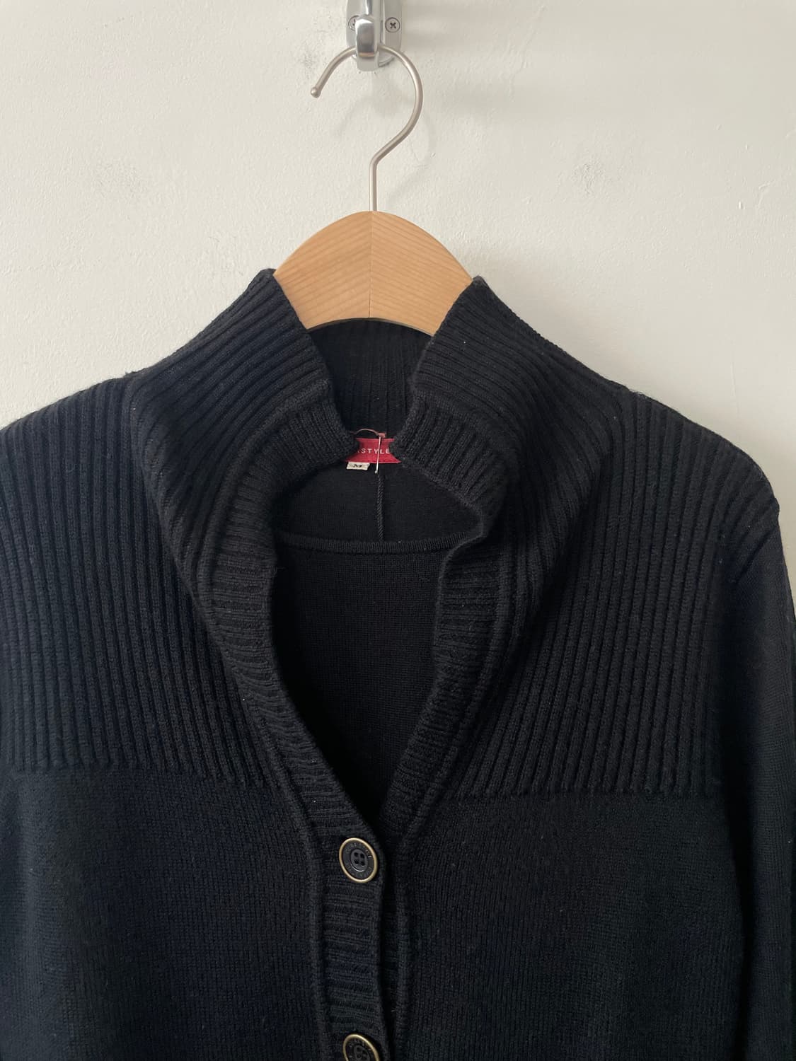 vintage layered button collar kint 상품이미지2