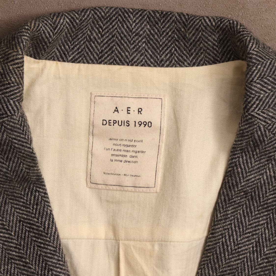 AFTI 울 블레이저 자켓 A1876 상품이미지3