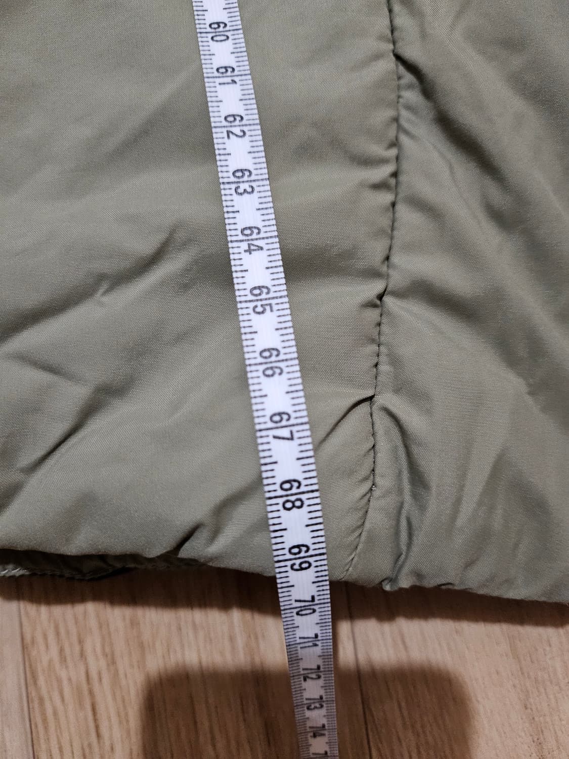 [L] 난가 마제노 릿지 베이지 카키 새상품 상품이미지6