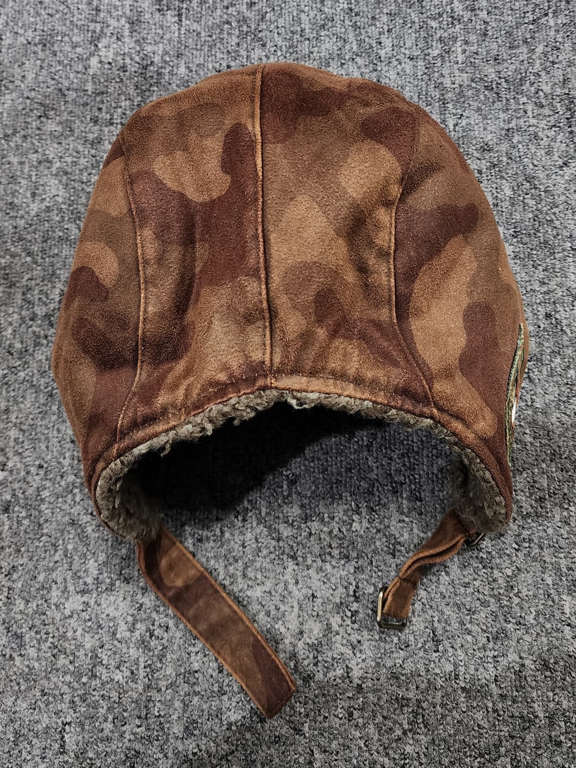 빈티지 카모 밀리터리 트루퍼햇 모자 상품이미지4