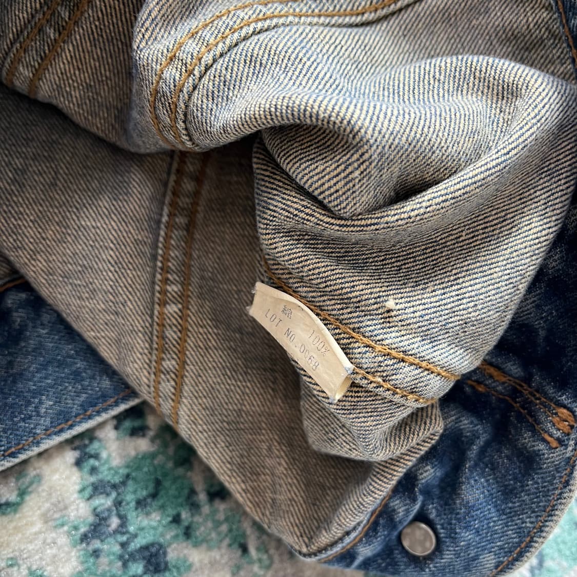 Studio Dartisan type2 스튜디오 다치산 인디고 데님 자켓 상품이미지5