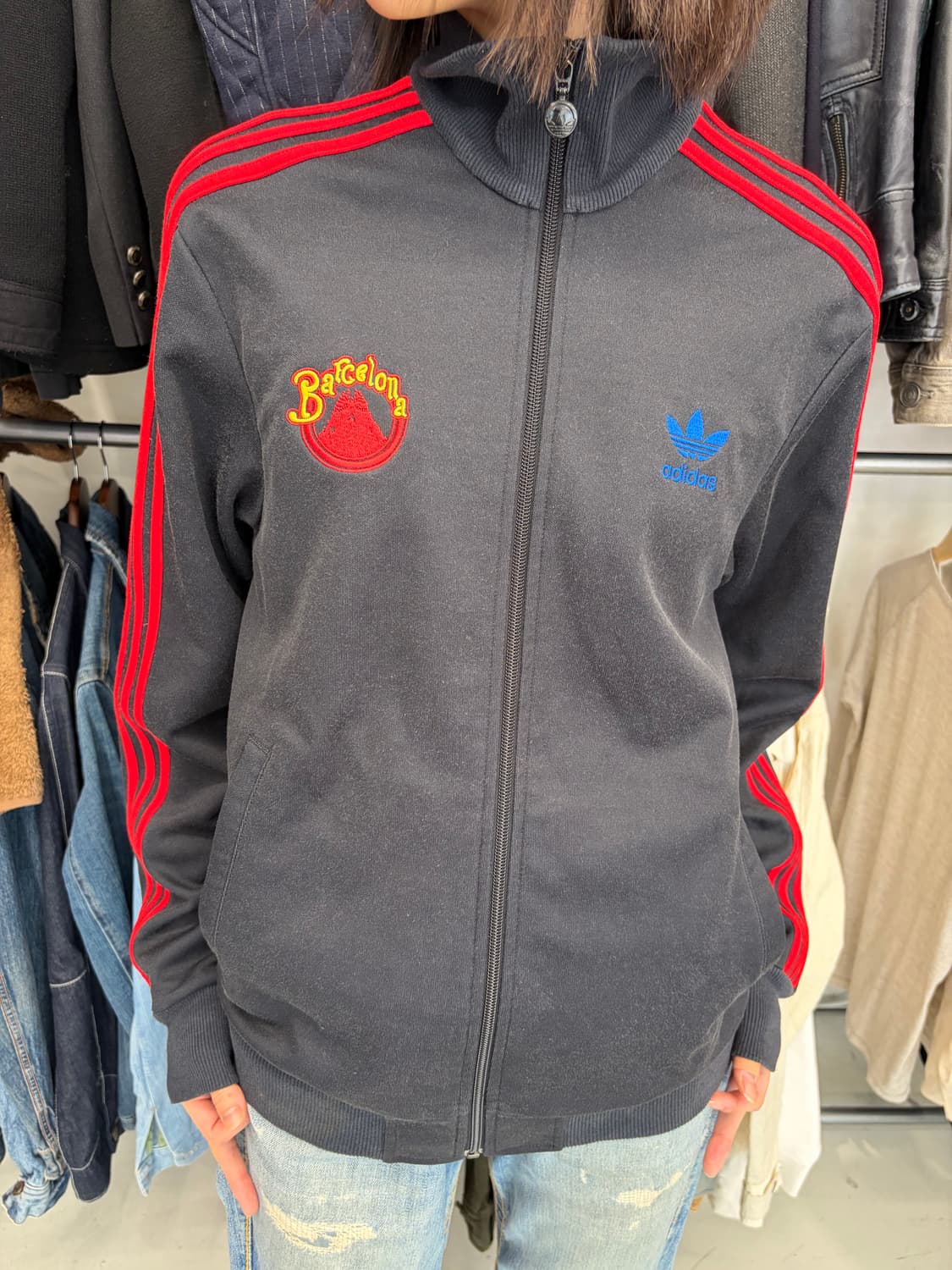 Adidas  오리지널 바르셀로나 트랙 자켓  상품이미지2