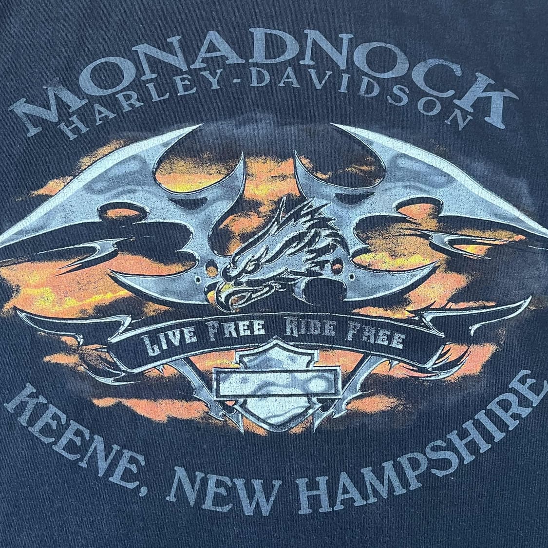 할리데이비슨 스파이더 웹 롱슬리브 상품이미지10