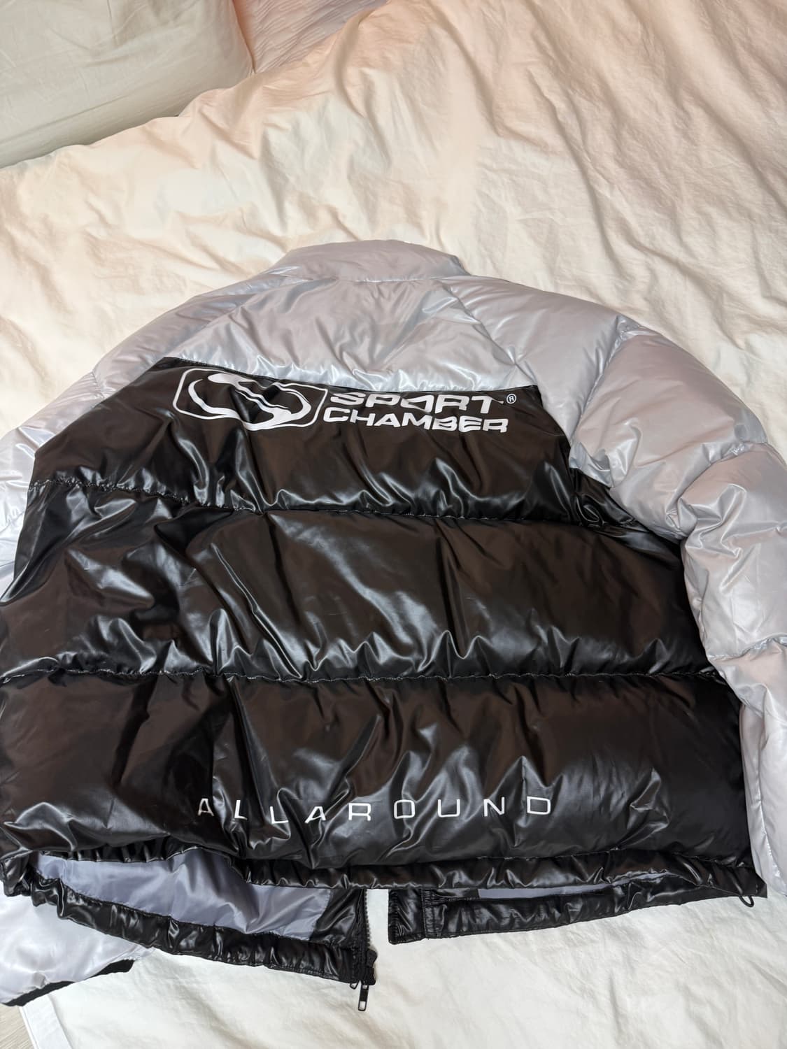 스포츠챔버 SC 트랙 덕 다운 자켓 블랙 상품이미지5