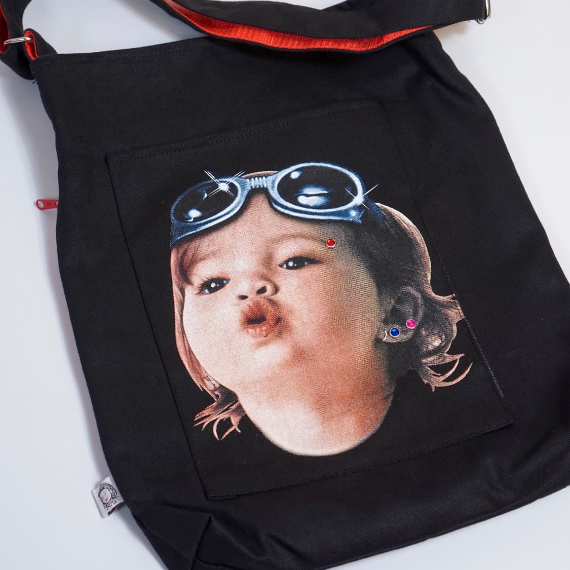 Colon 빈티지 페이스 코튼 백 상품이미지3