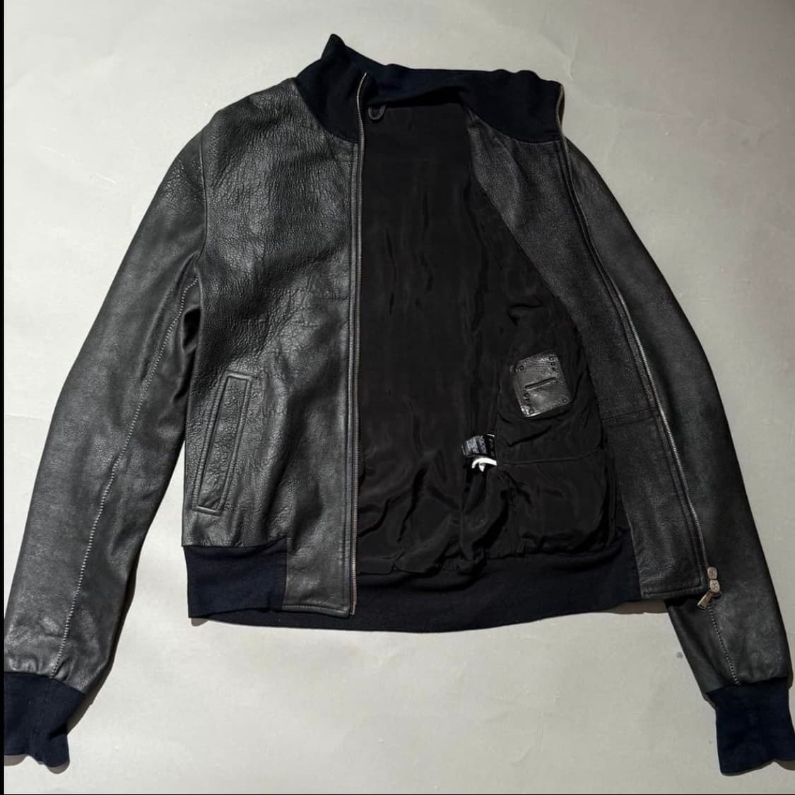 10sei0otto 스카스티치 레더자켓 상품이미지7