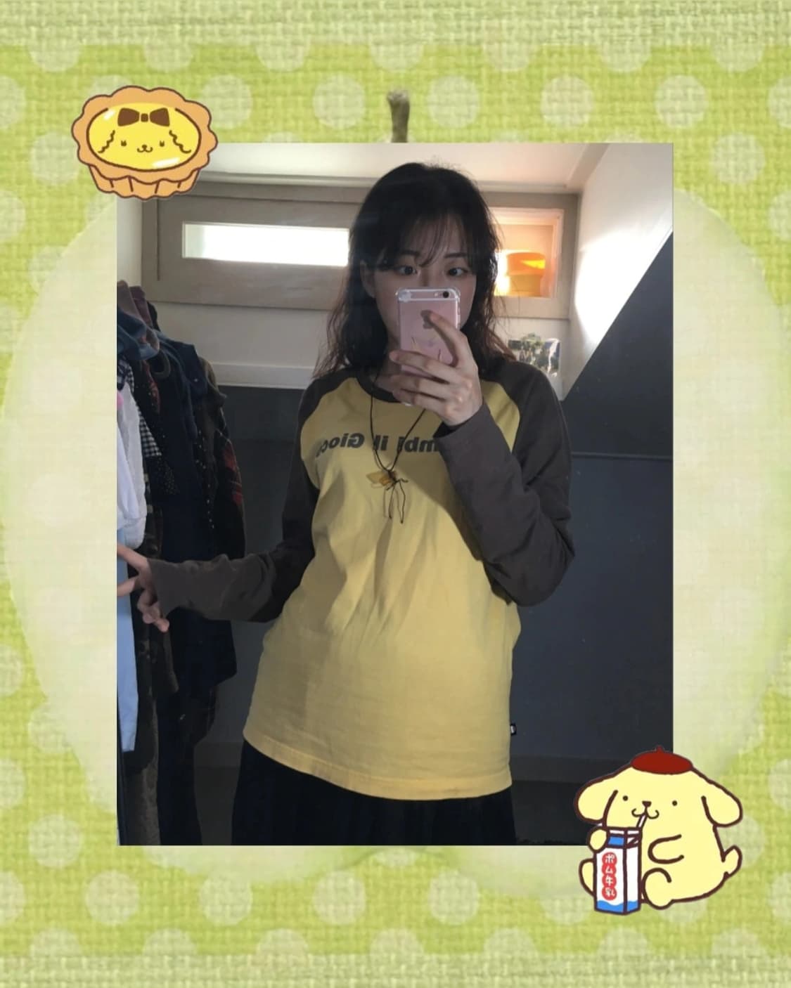 🍮 폼폼푸린 푸딩 휠라 롱슬리브 상품이미지3
