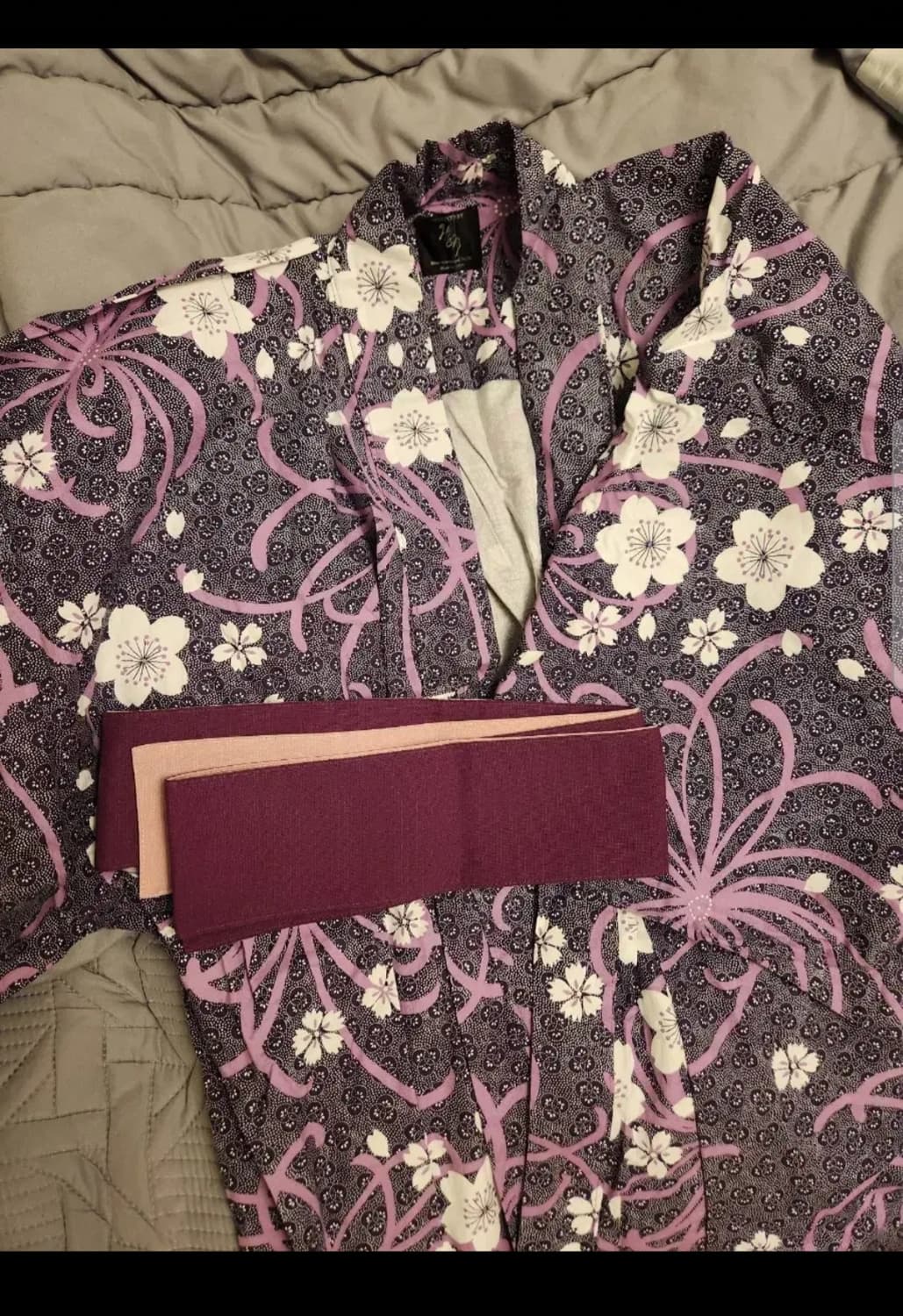 코튼 100% 일본유명 브랜드 유카타 midori obi arts 상품이미지1