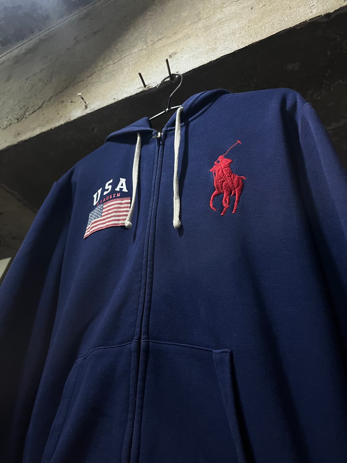 Polo Ralph Lauren 폴로 랄프로렌 빅포니 성조기 후드 상품이미지1