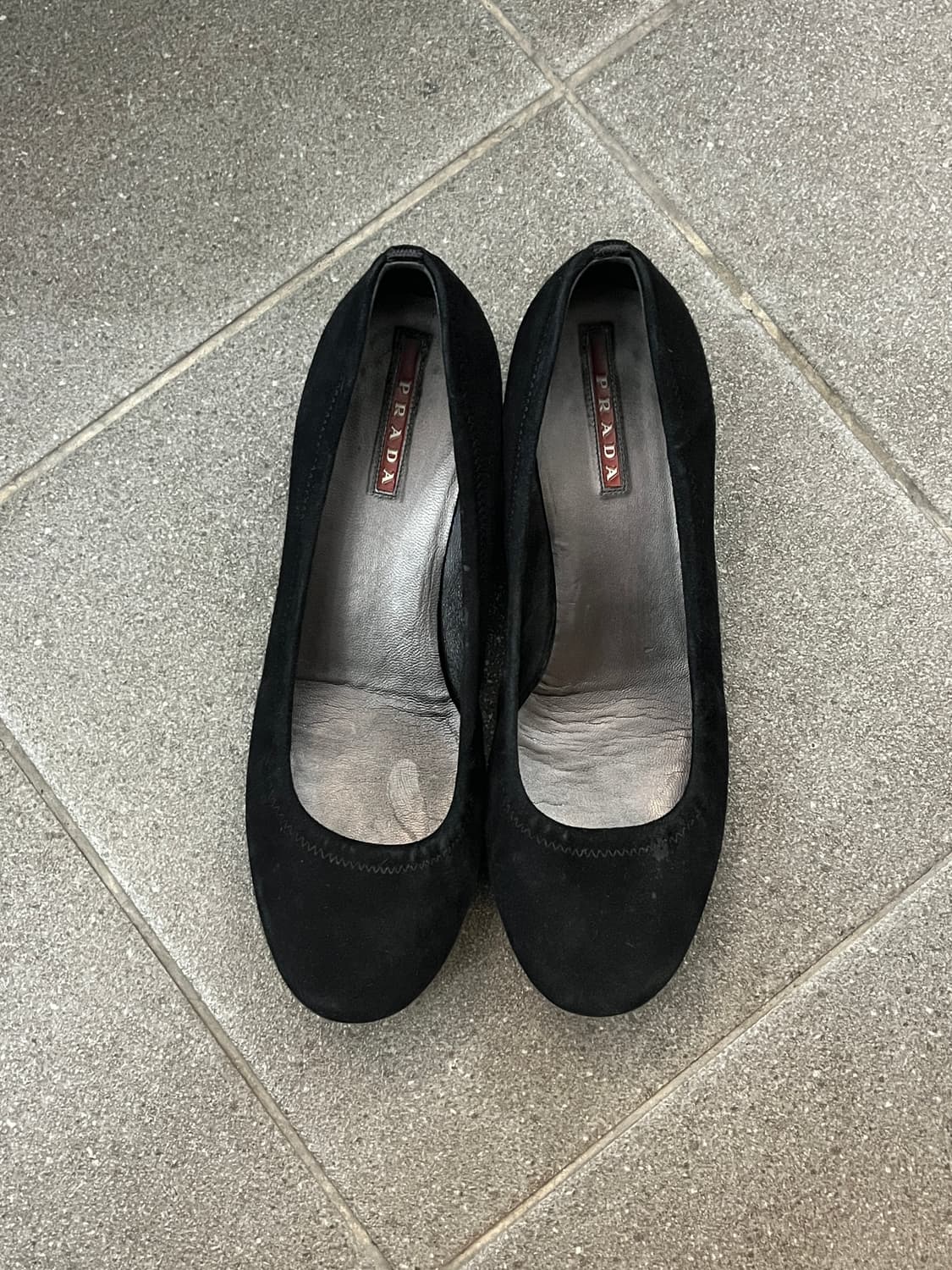 프라다 스포츠 스웨이드 힐 상품이미지1