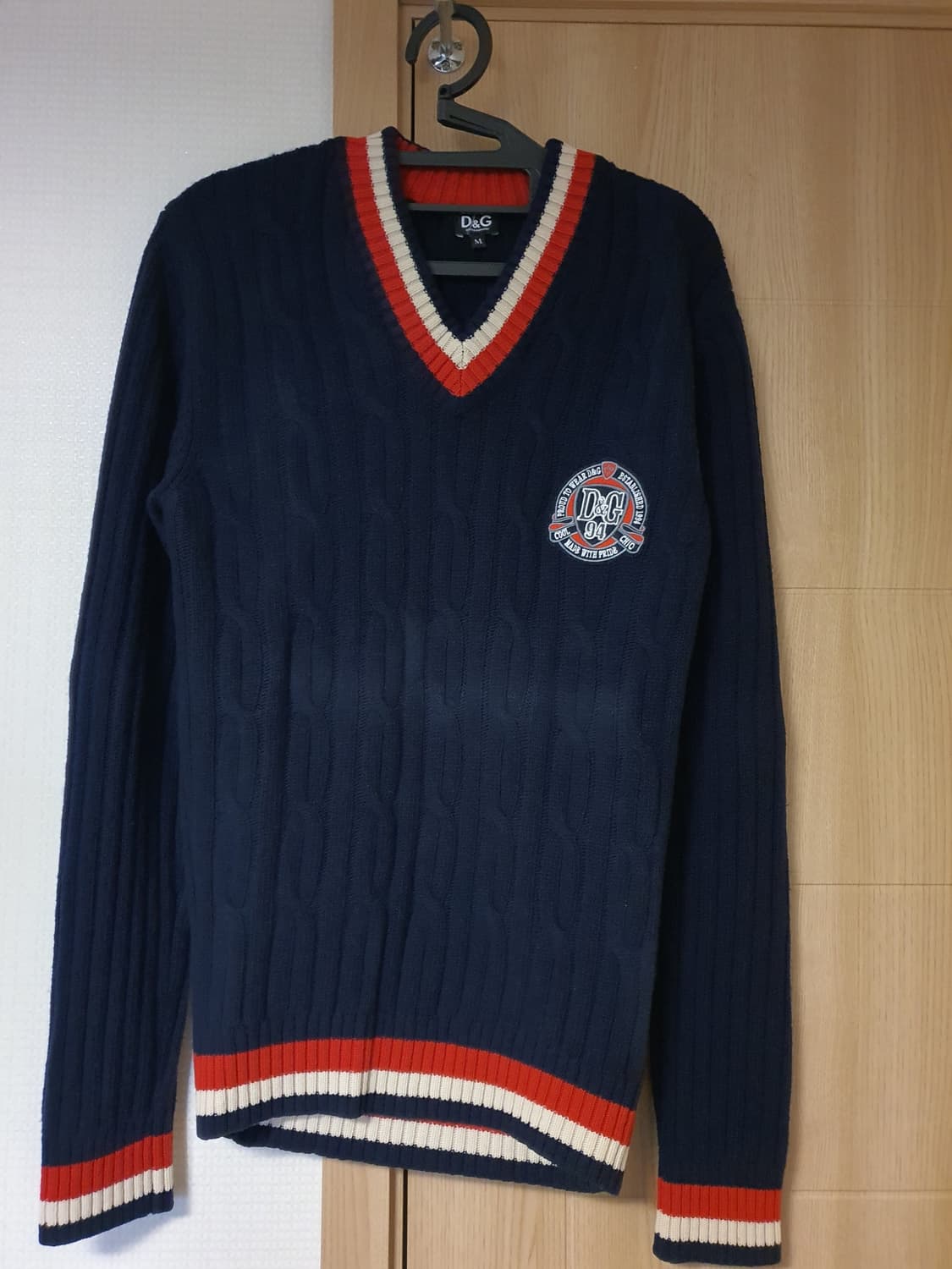 D&G Prepy Sweater 돌체앤가바나 프레피룩 니트 상품이미지1